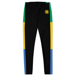 Gabon Africa Active Leggings