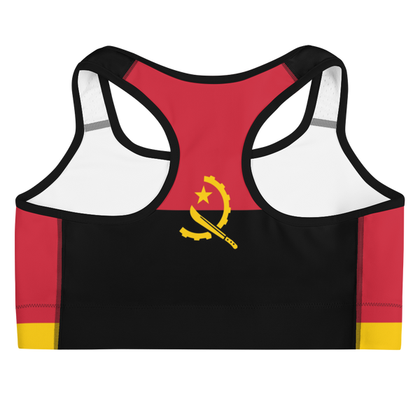 Angola Africa Active Sports Bra