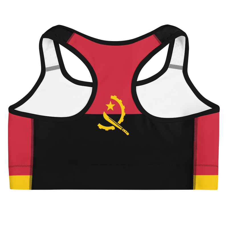 Angola Africa Active Sports Bra