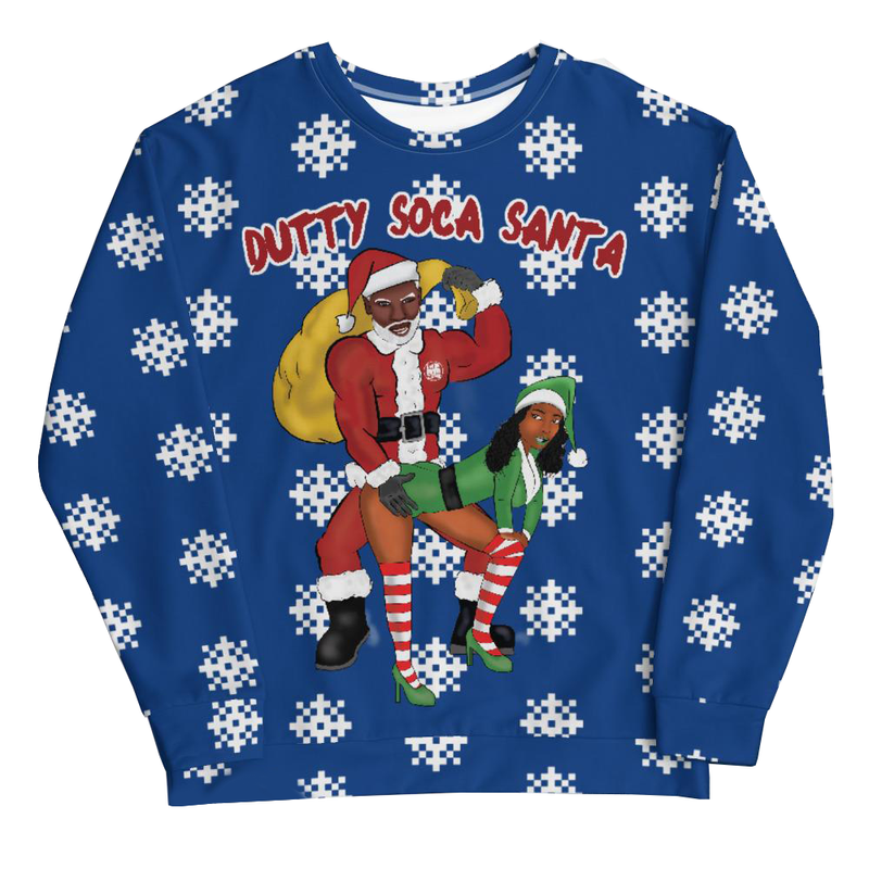 Dutty Soca Santa Christmas Sweater