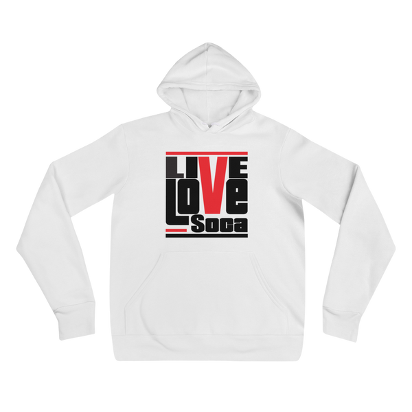 White Original LLS Hoody - Live Love Soca Clothing & Accessories