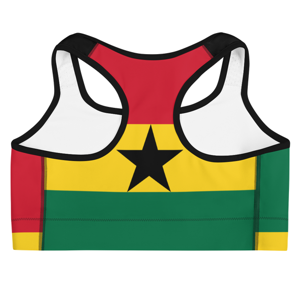 Africa Active Ghana Sports Bra - Live Love Soca Clothing & Accessories