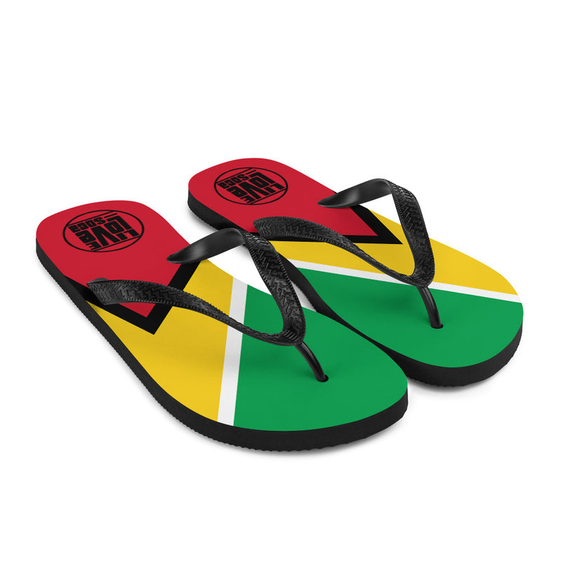 Island - Guyana Flip Flops – Live Love Soca