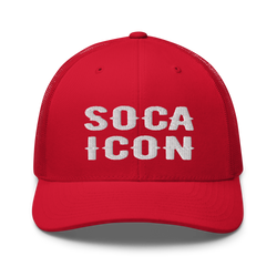 Trucker CapEndless Summer 21 Soca Icon Red Trucker Cap