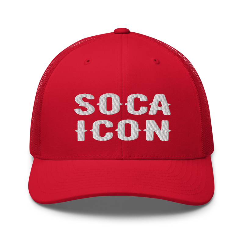 Trucker CapEndless Summer 21 Soca Icon Red Trucker Cap