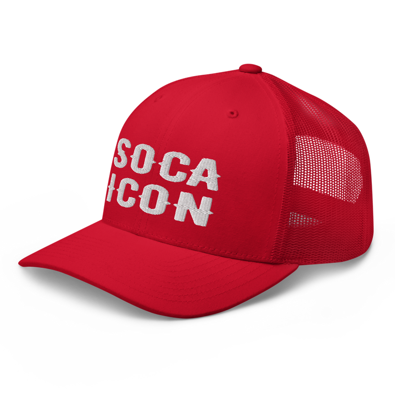 Trucker CapEndless Summer 21 Soca Icon Red Trucker Cap